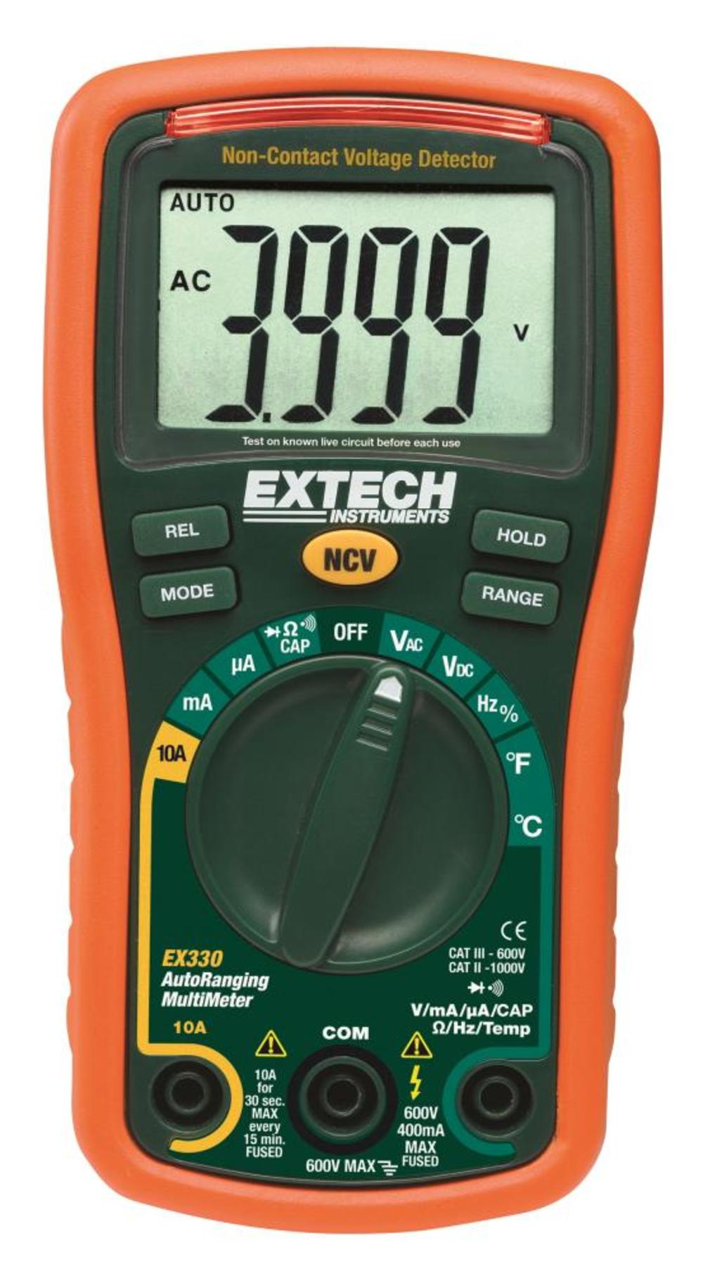 Extech 12 Function Mini MultiMeter + NCV - Flockneti