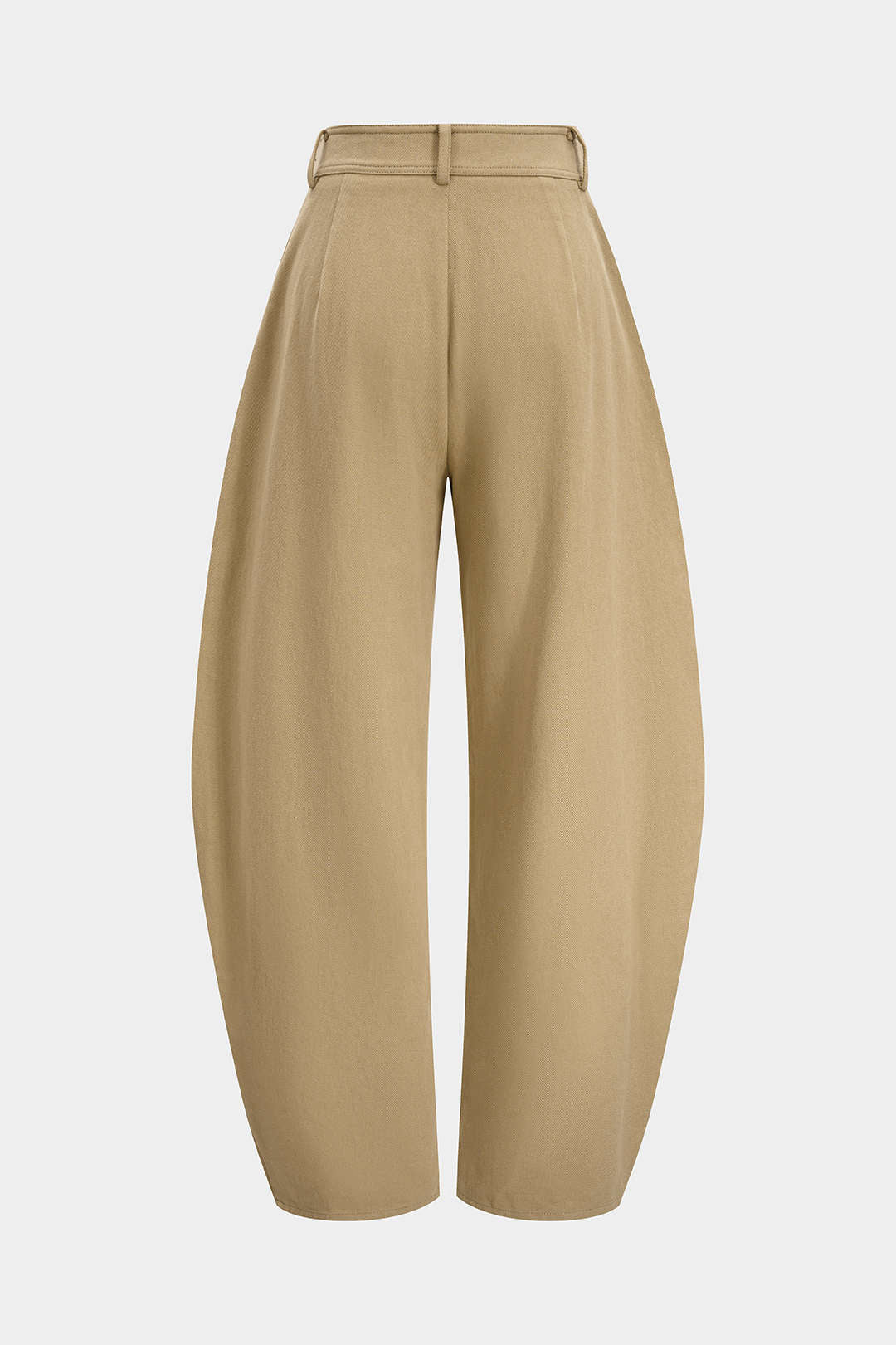Double Waistband Cut Out Pocket Trousers - Flockneti