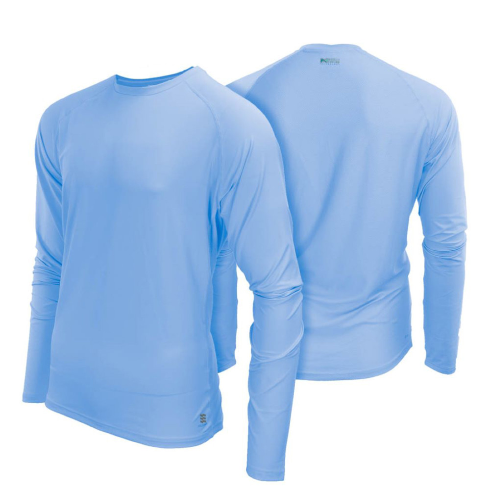 Mobile Cooling LS Shirt Men Cerulean 3X - Flockneti