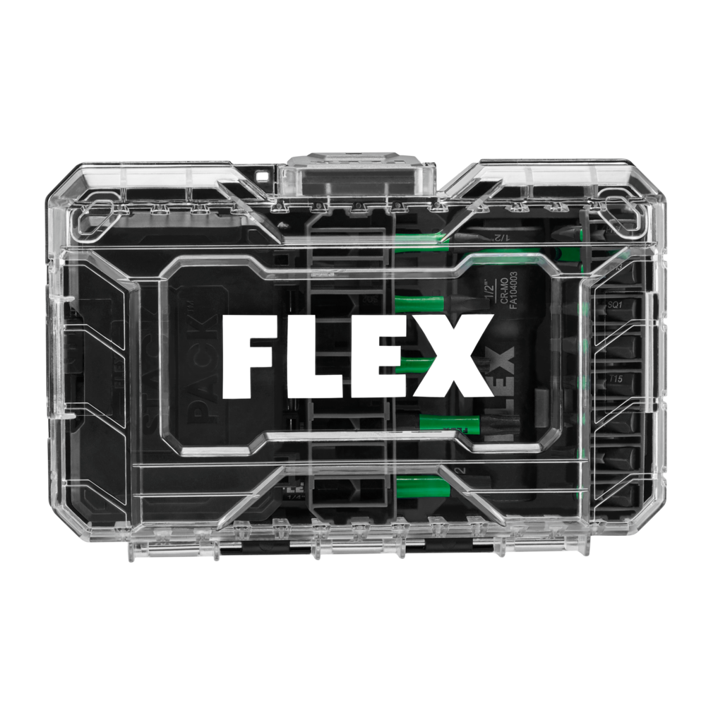 FLEX Impacks Impact Drill & Driver Bit Set 45pc - Flockneti