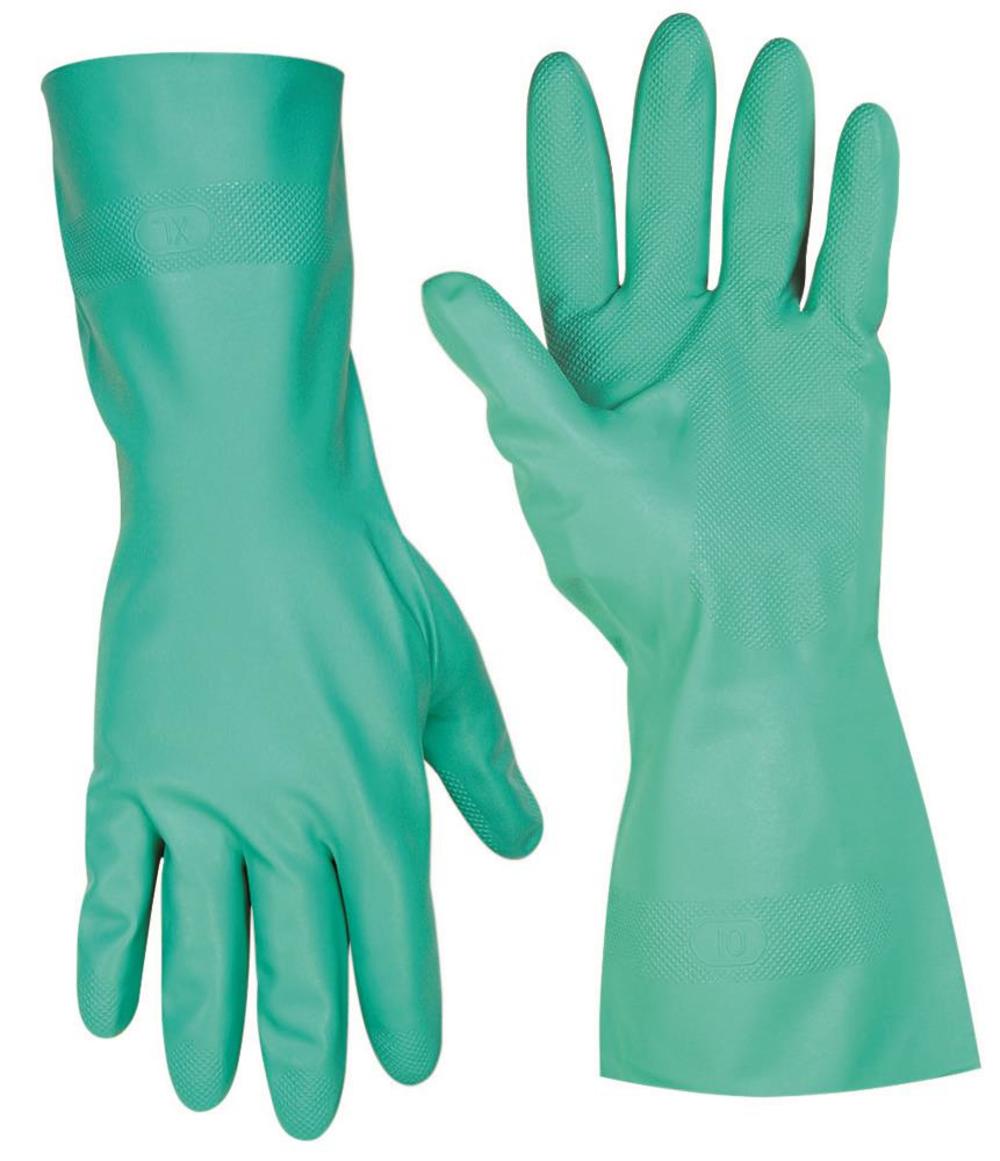 CLC Chemical Resistant Nitrile Gloves – L - Flockneti