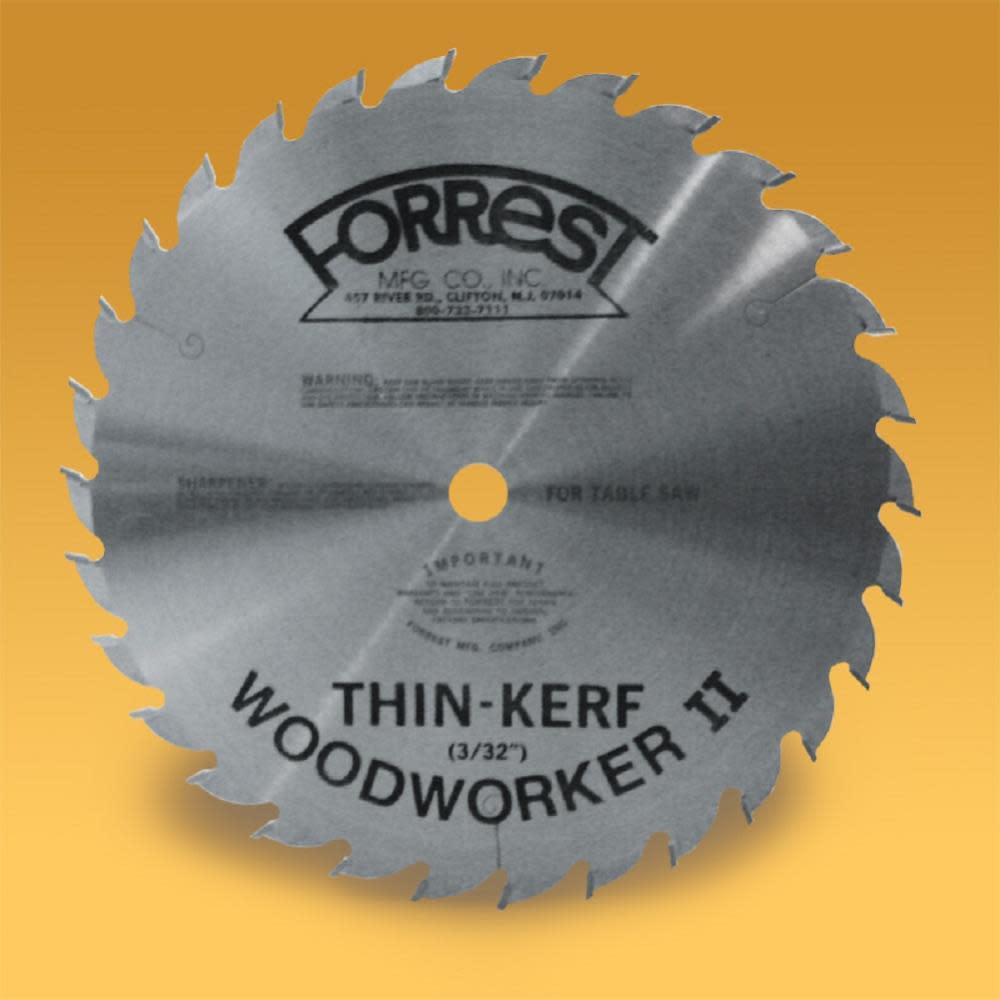Forrest Woodworker II 10In x 40T Blade - Flockneti