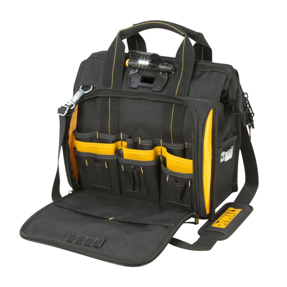 DEWALT Lighted Technician’s Tool Bag - Flockneti
