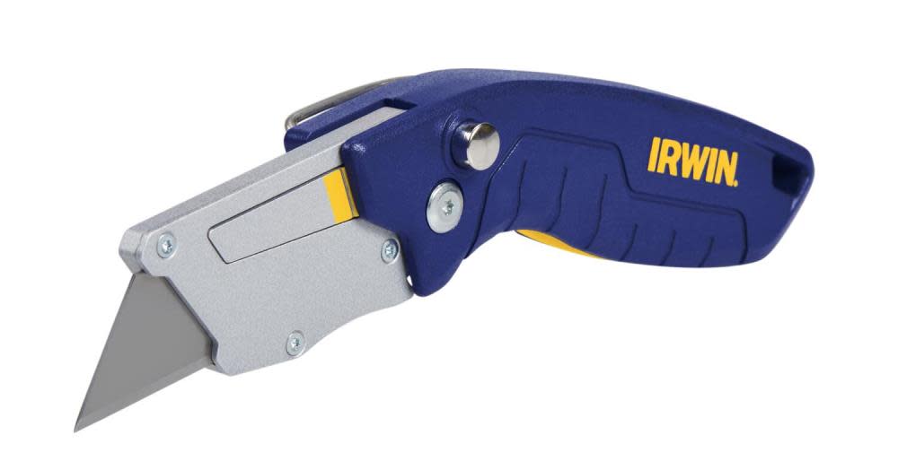 Irwin ProFlip Utility Knife Compact Fixed Blade Folding - Flockneti