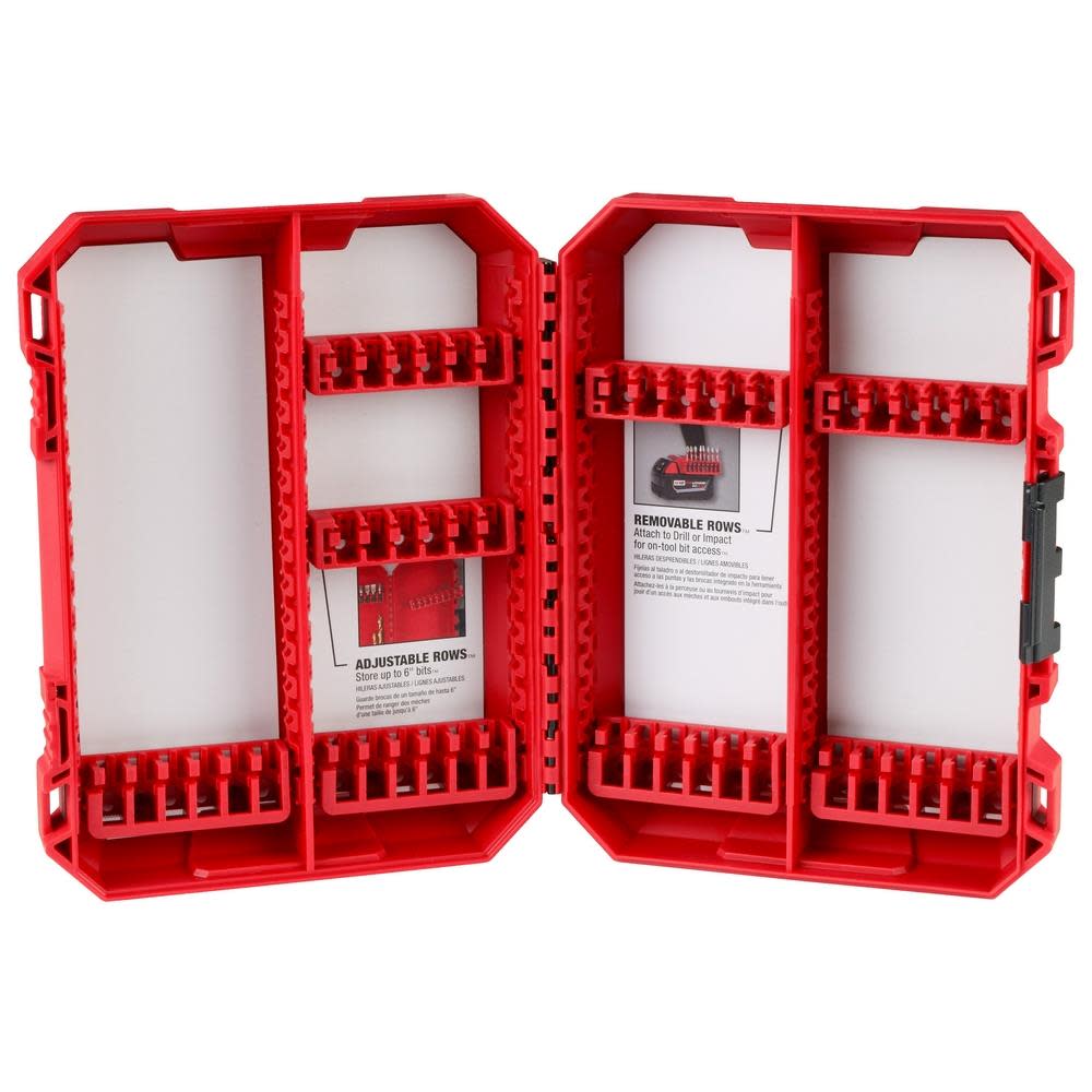 Milwaukee Customizable Large Case for Impact Driver Accessories - Flockneti