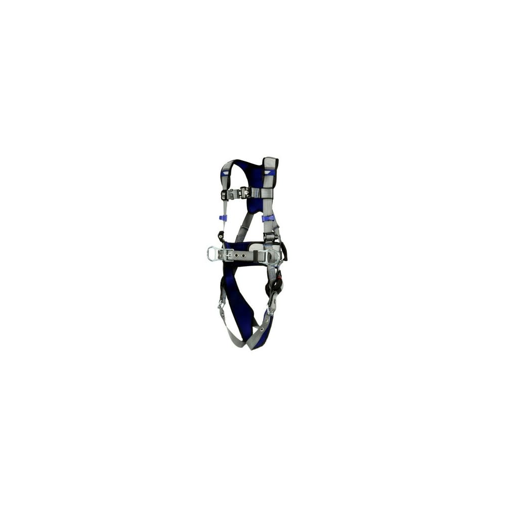 DBI Sala Gray Safety Harness with QC Chest Tongue Leg Buckle Medium - Flockneti