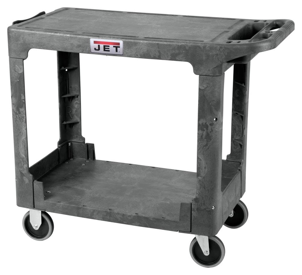 JET PUC-3819 Utility Cart Flat Top Resin 38″ x 19″ - Flockneti