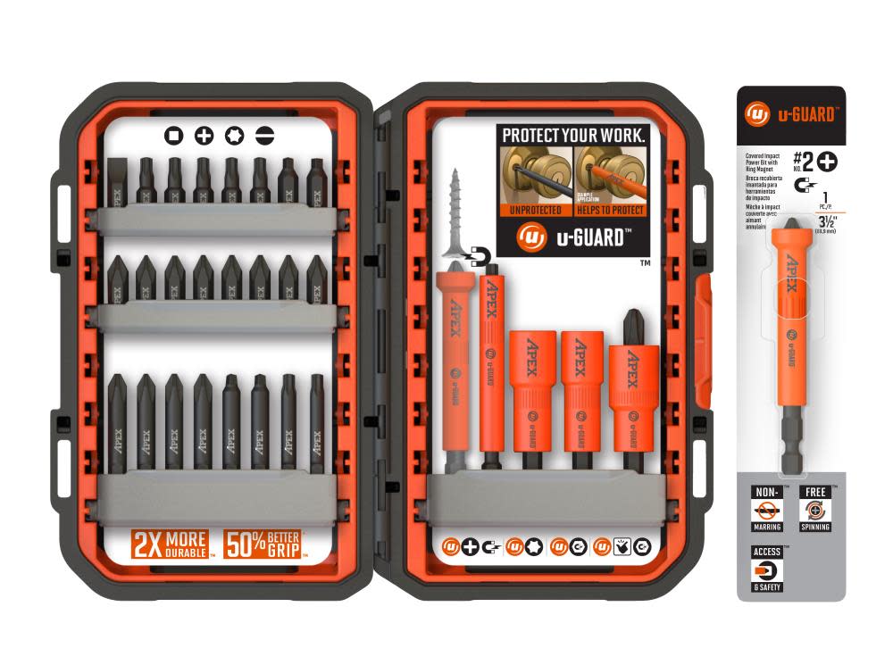 Crescent 30 piece U-Guard Fastening Set - Flockneti