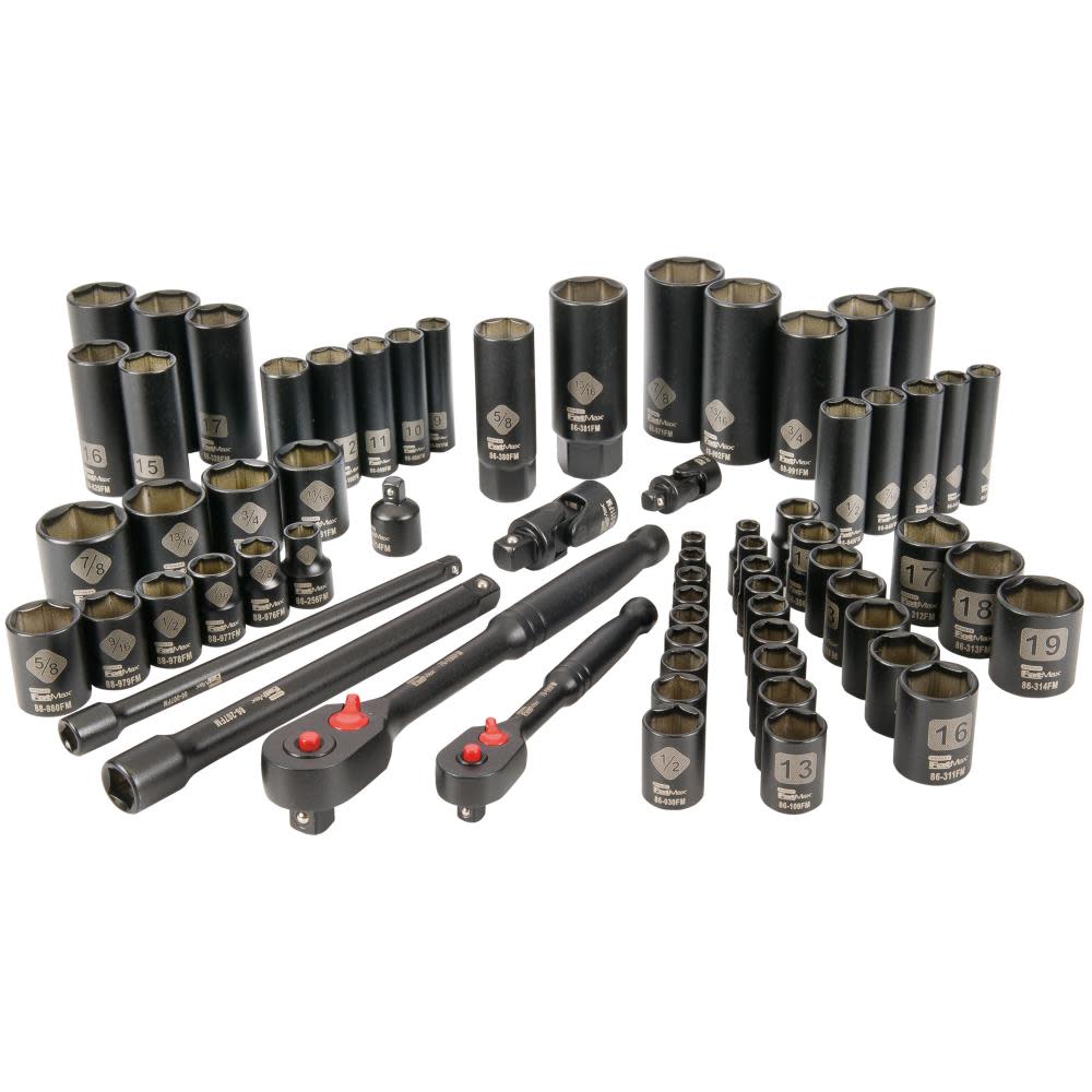 Stanley 141 pc Black Chrome Mechanic’s Tool Set - Flockneti