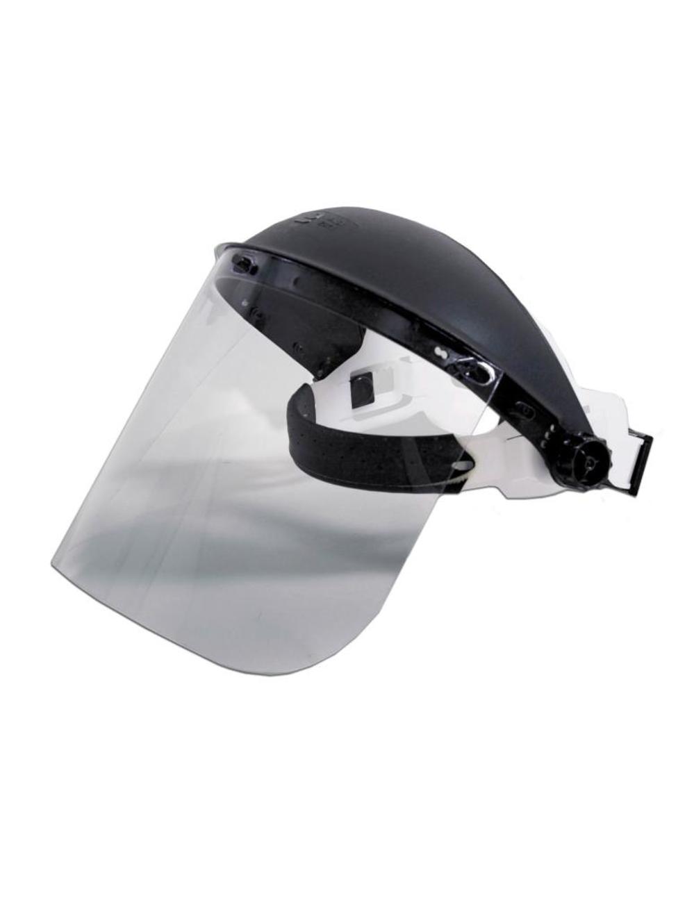 Hobart Clear Face Shield with Ratchet Head Gear - Flockneti