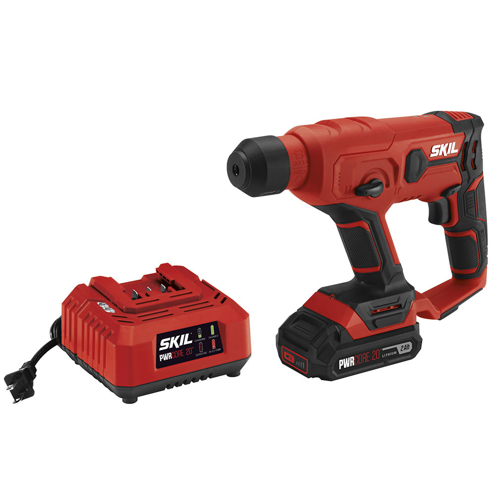SKIL 20V SDS+ Rotary Hammer Kit - Flockneti