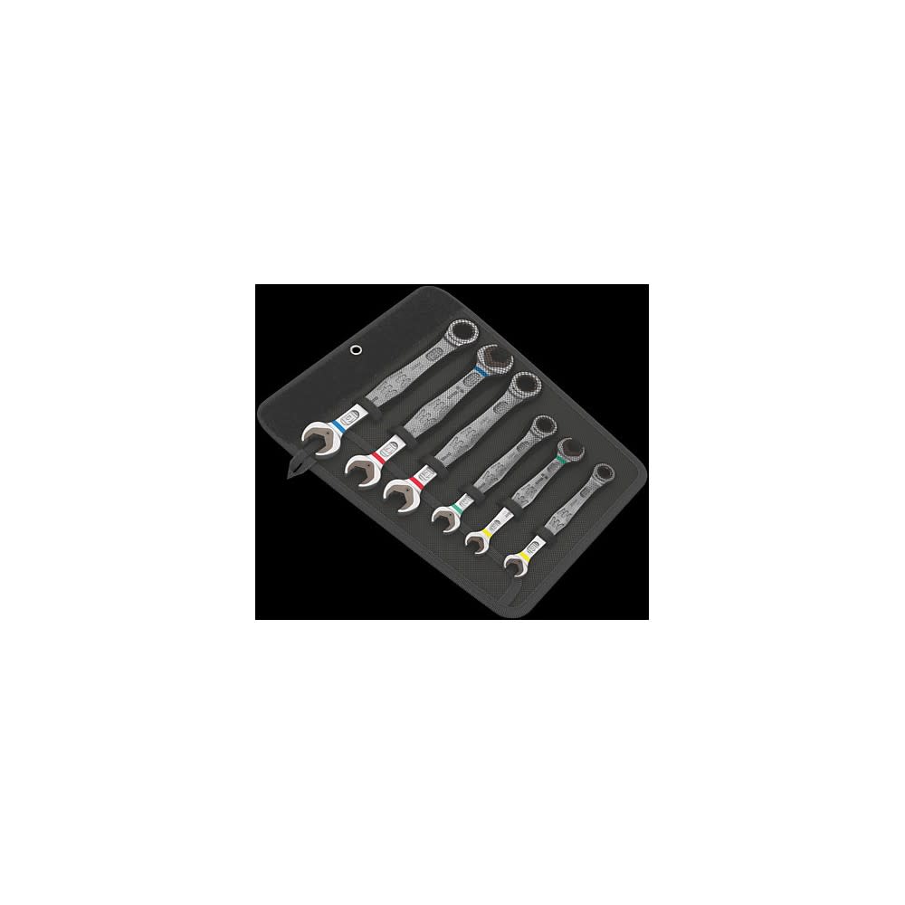 Wera Tools 6000/6002 Joker 6 Metric 1 Combination Ratchet/Double Wrench - Flockneti