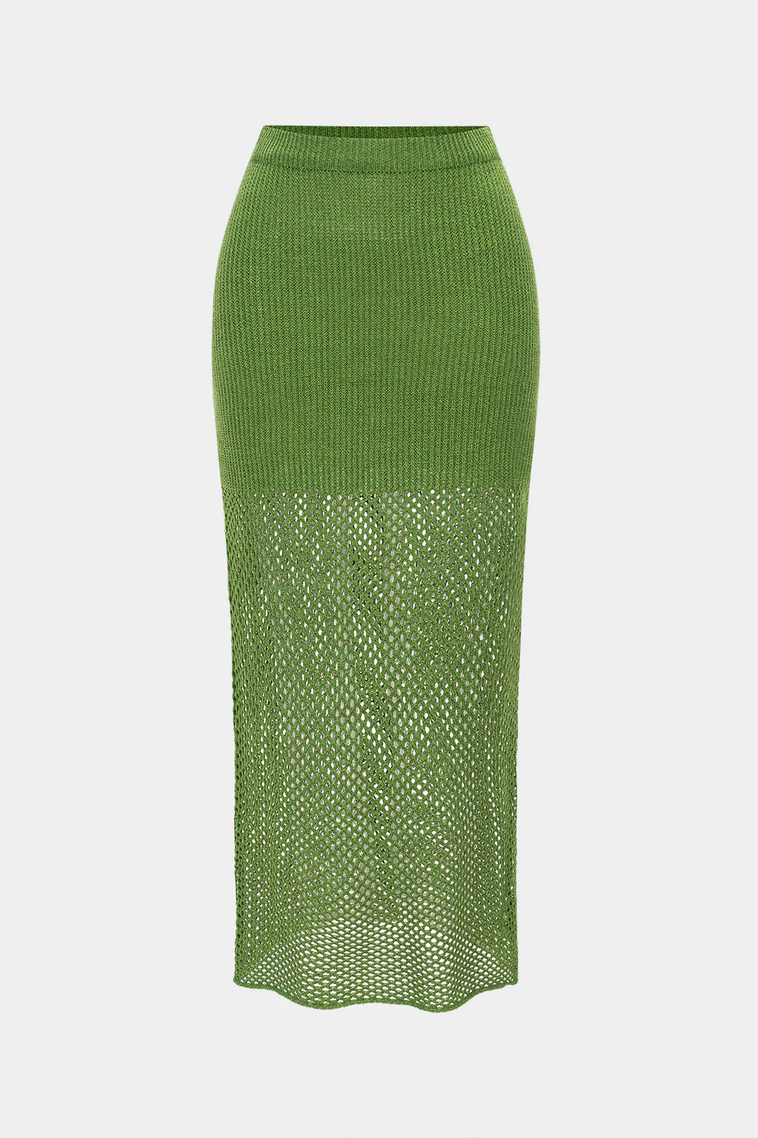 Knit Hollow Out Skirt - Flockneti