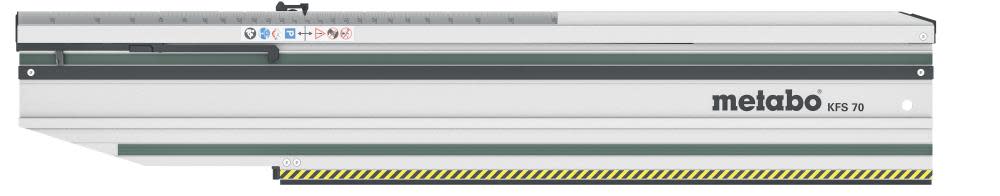 Metabo KFS 70 Cross Cut Guide Rail - Flockneti