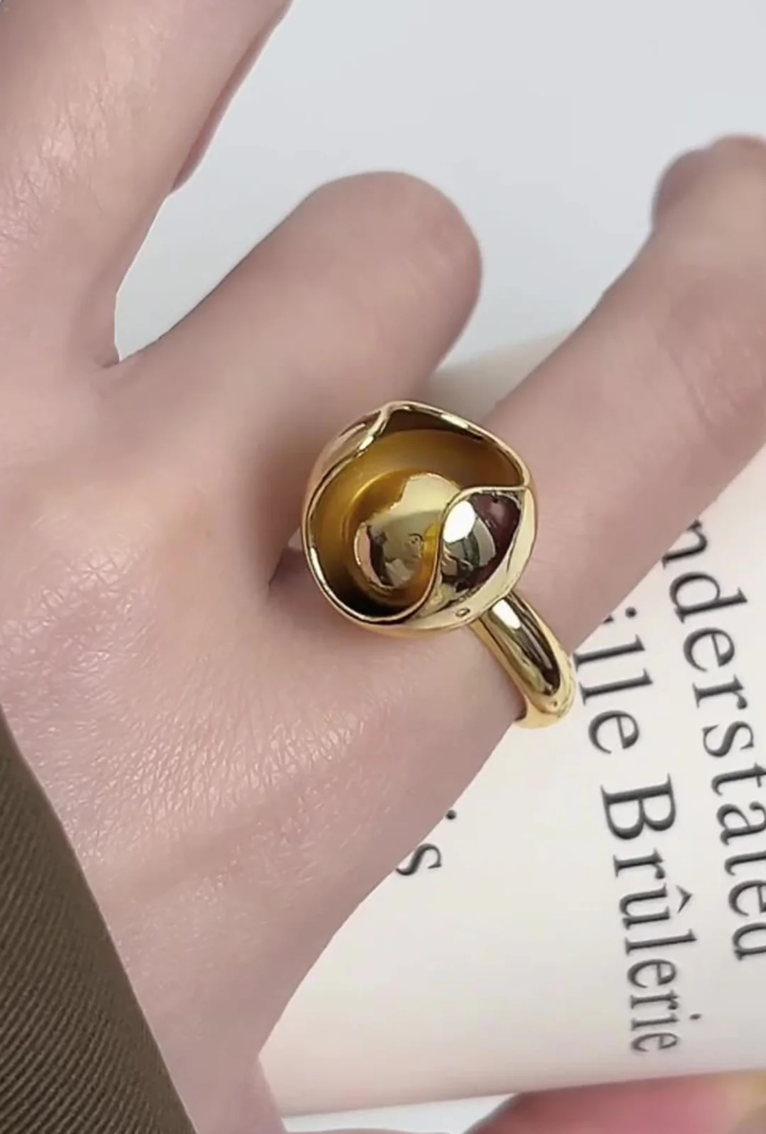 Metal Suspension Ball Open Ring - Flockneti