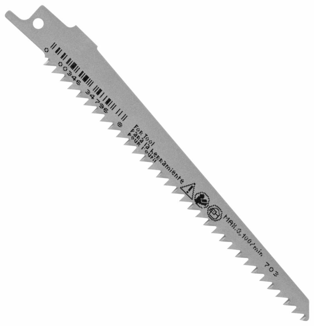 Bosch 5 pc. 6 In. 6 TPI Wood Reciprocating Saw Blades - Flockneti