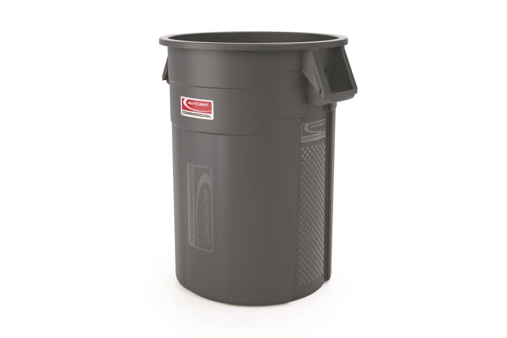 Suncast Utility Trash Can 55 Gallon - Flockneti