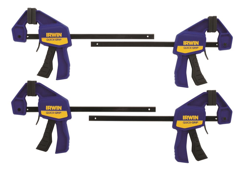 Irwin Quick-Grip 4-Pack 6-in Clamps - Flockneti