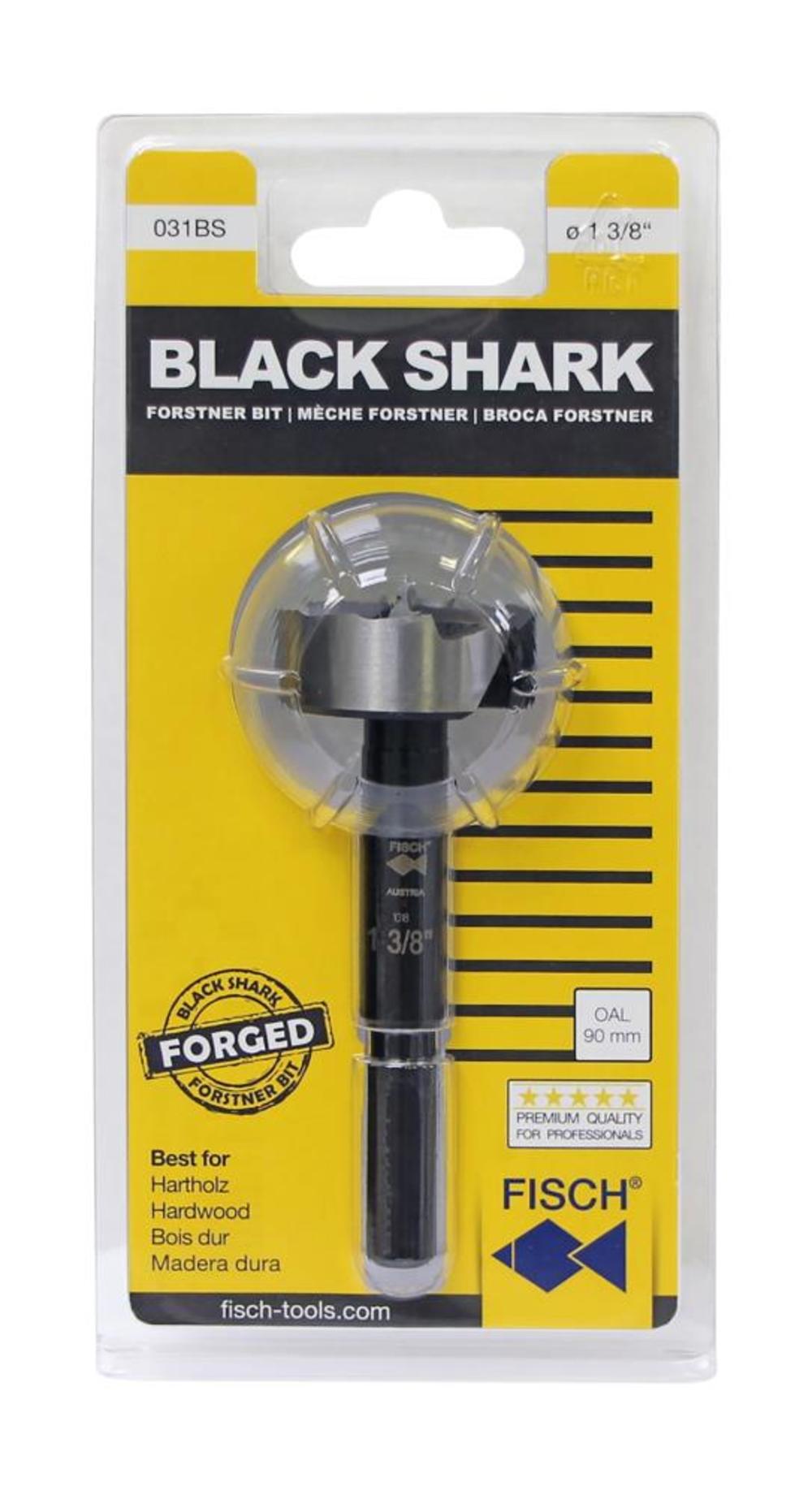 Fisch 7/8″ Diameter Black Shark Forstner Bit - Flockneti