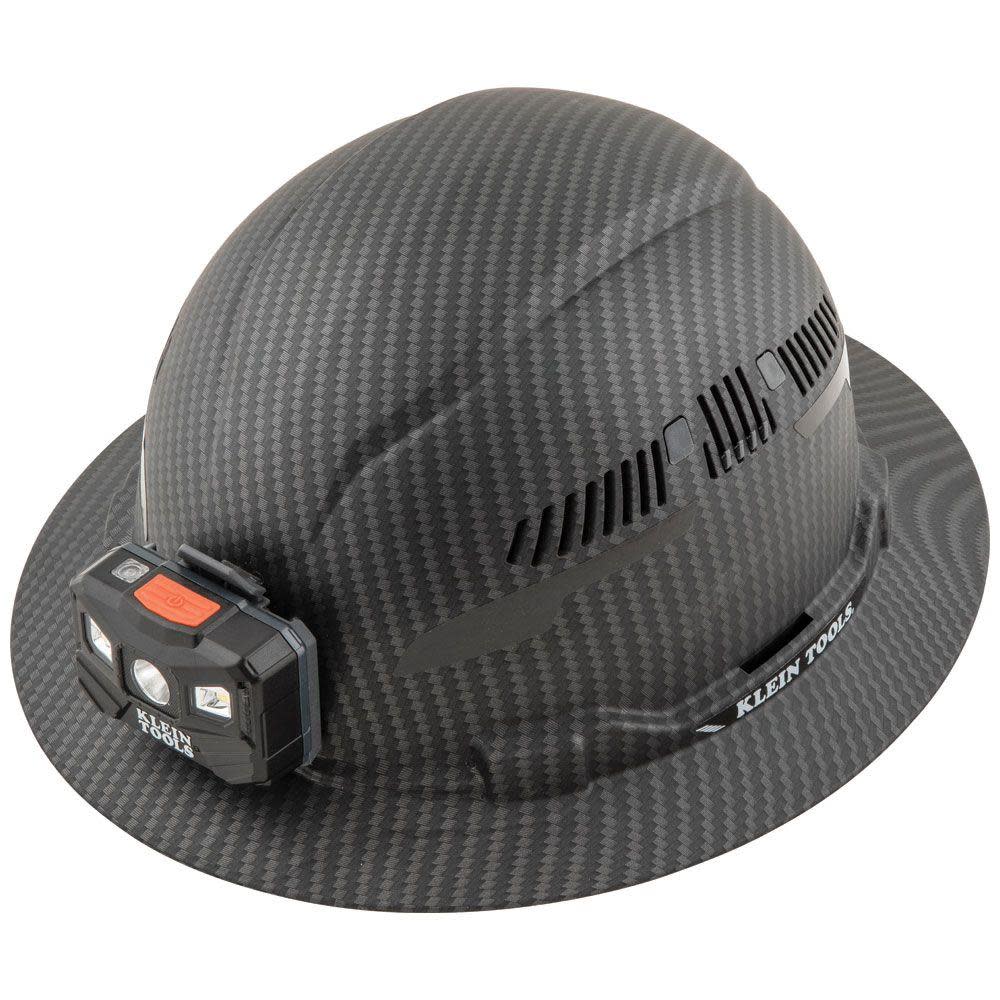 Klein Tools Hard Hat Class C with Lamp - Flockneti