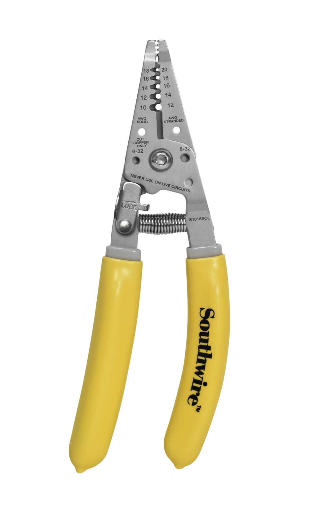 Southwire Ergonomic Wire Stripper 10 18 AWG - Flockneti