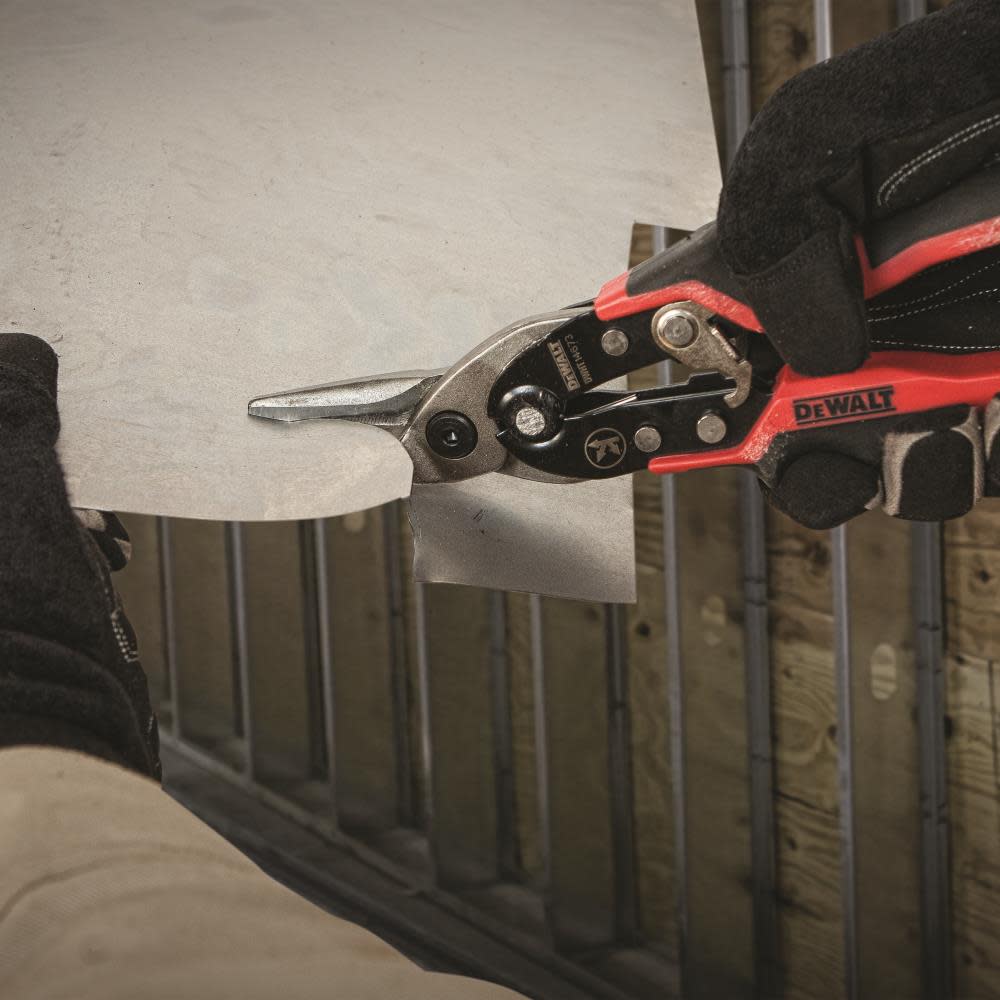 DEWALT Left Cut Ergo Aviation Snips - Flockneti