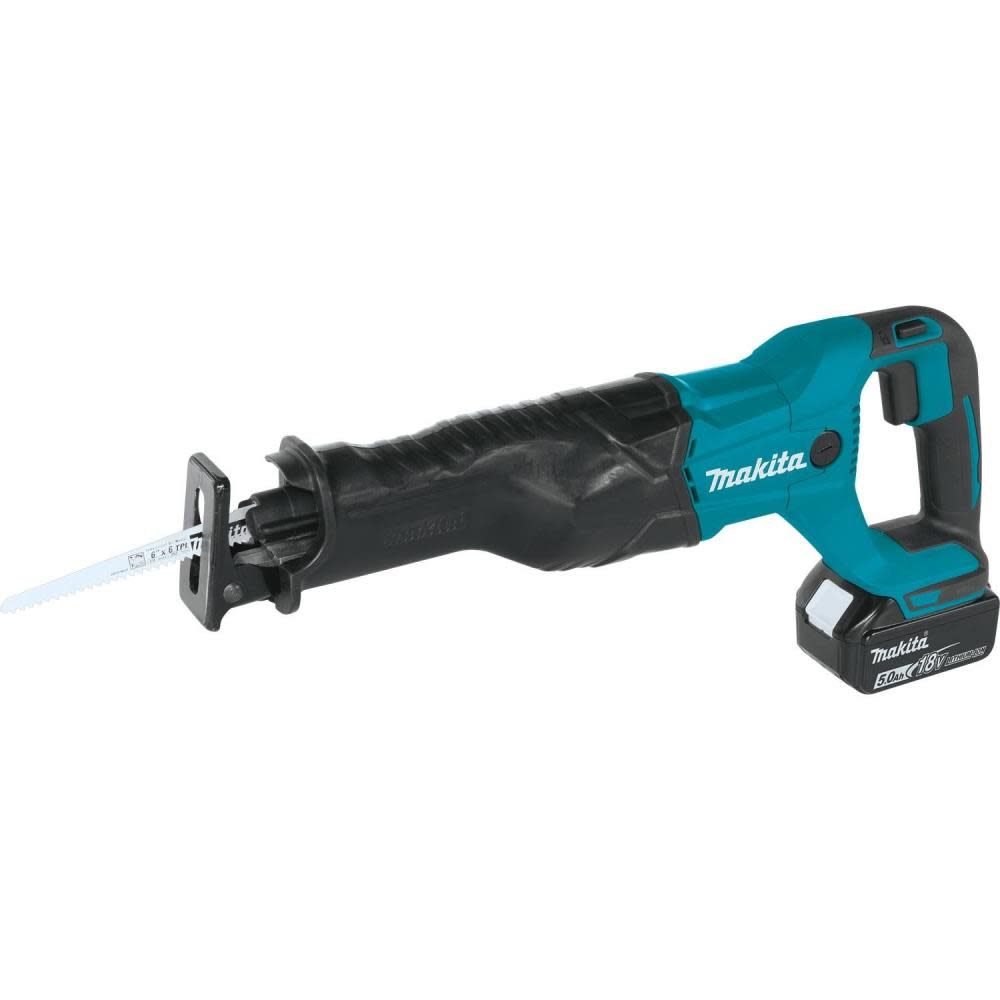 Makita 18V LXT Lithium-Ion Cordless Recipro Saw Kit (5.0Ah) - Flockneti