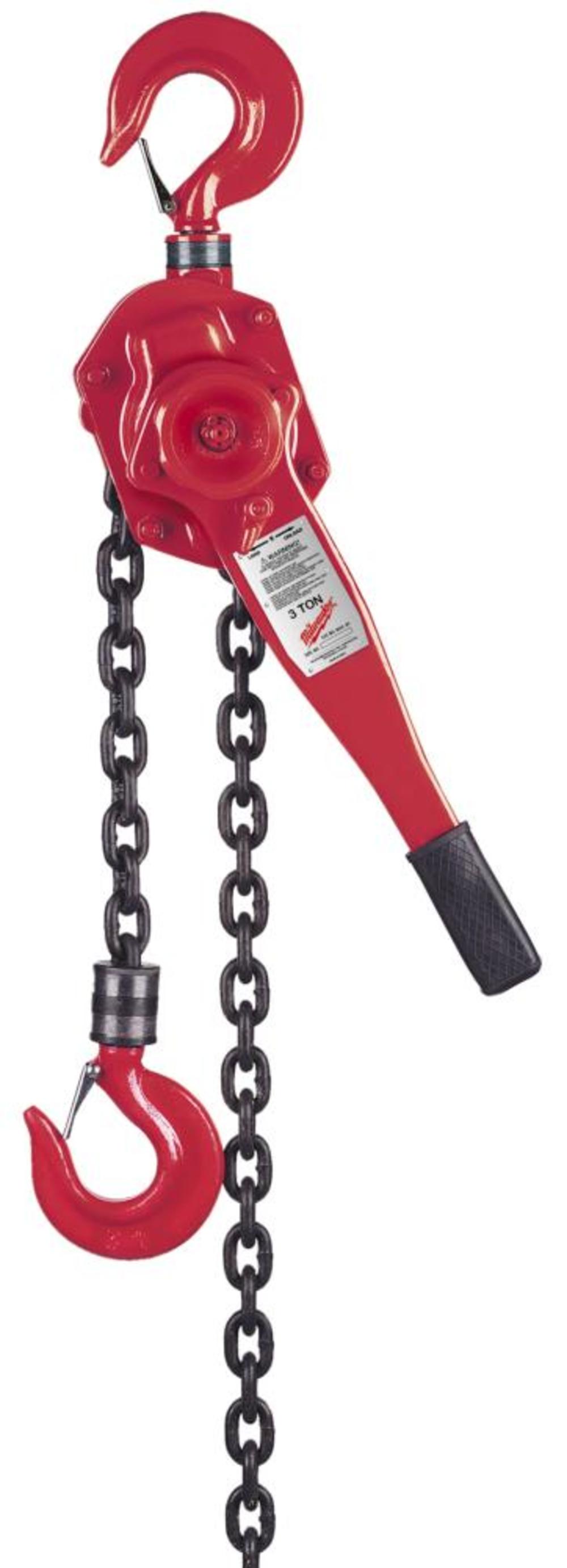 Milwaukee Hoist 1 1/2 Ton Lever 10 Ft. - Flockneti