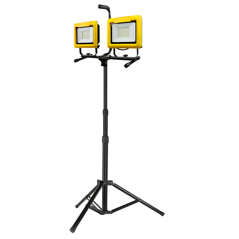 Feit Electric 140W 14000 Lumens Plug-In LED Worklight with Tripod - Flockneti