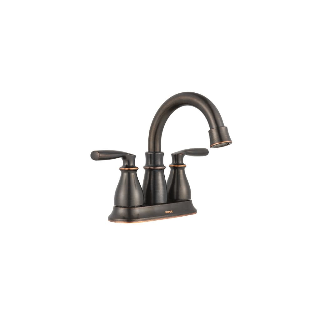 Moen Hilliard Bathroom Faucet Bronze 2 Handle High Arc - Flockneti