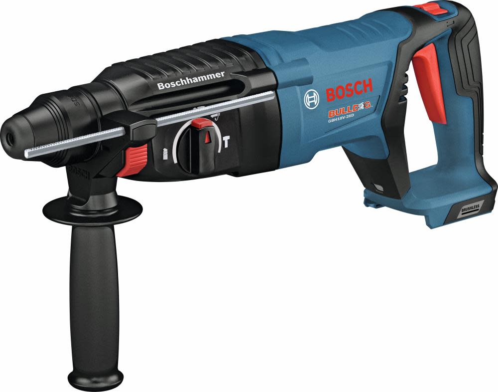 Bosch 18V EC Brushless SDS-plus Bulldog 1 In. Rotary Hammer (Bare Tool) - Flockneti