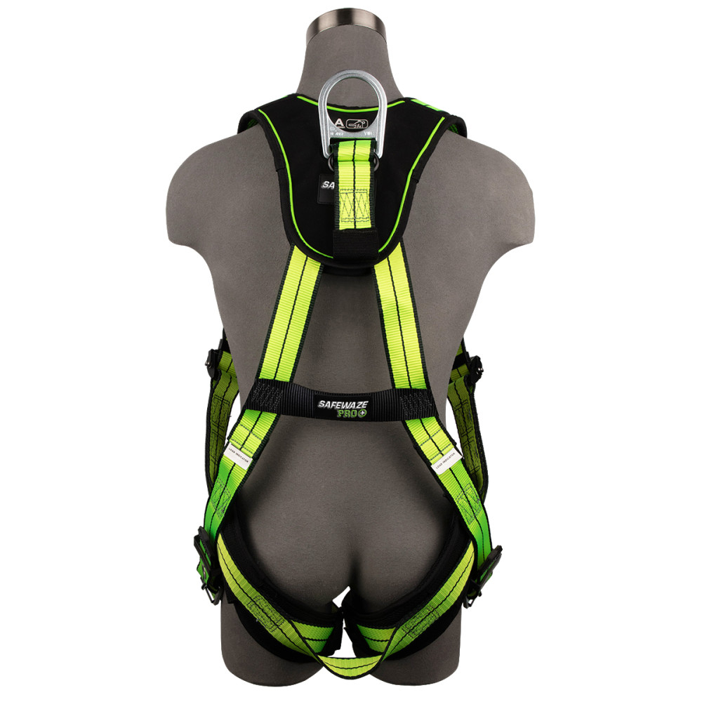 Safewaze 2X PRO+ Full Body Harness with 1D QC Chest - Flockneti