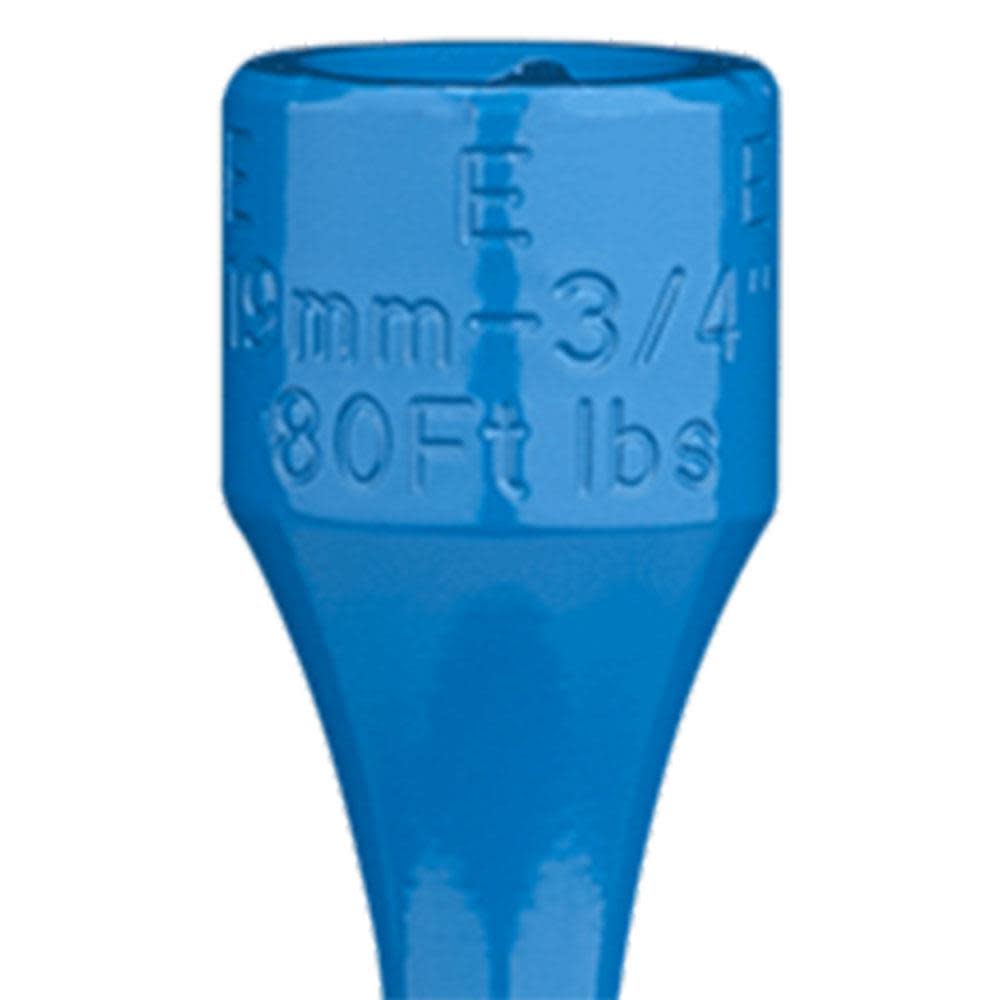 American Forge 1/2” Drive 19mm 3/4 80 ft/lb Torque Limiting Socket - Flockneti