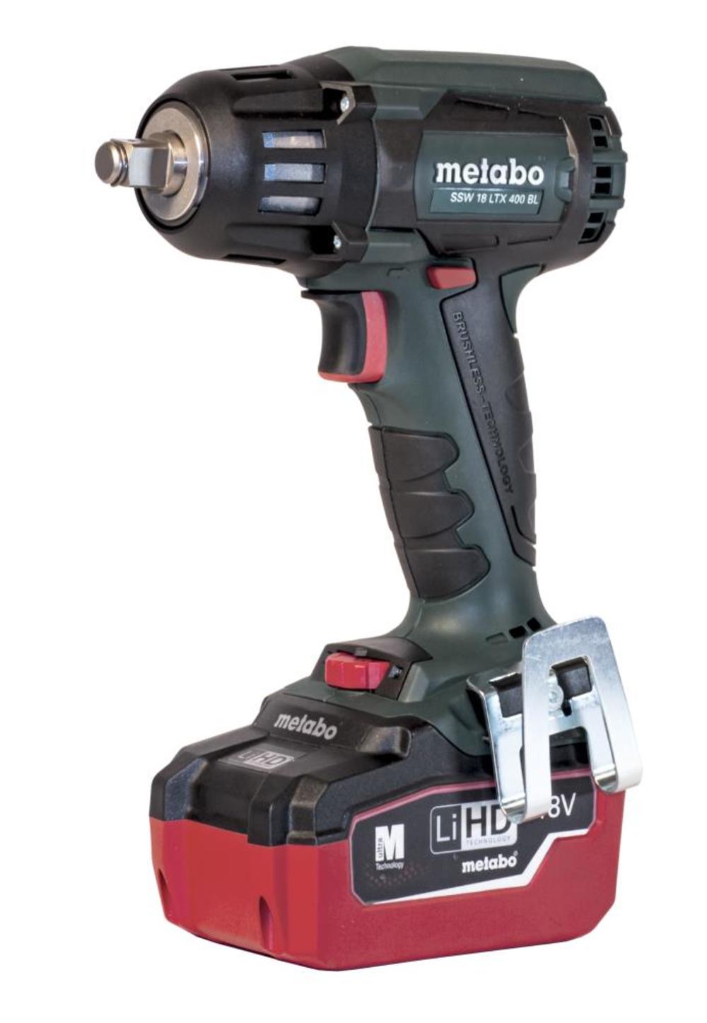 Metabo 18V 1/2 In. Sq. Brushless Impact Wrench Kit 2x 5.5Ah LiHD - Flockneti