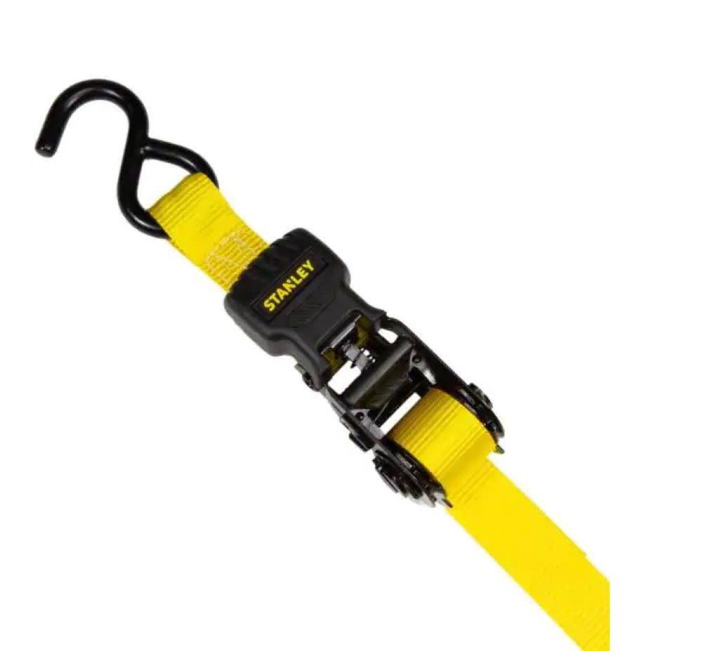 Stanley Ratchet Straps 1″ X 12′ 1500lbs 2pk - Flockneti