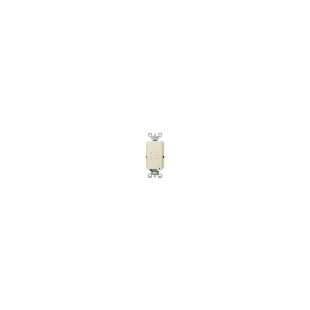Leviton Combination Decora Switch with LED 15A 120VAC Light Almond - Flockneti
