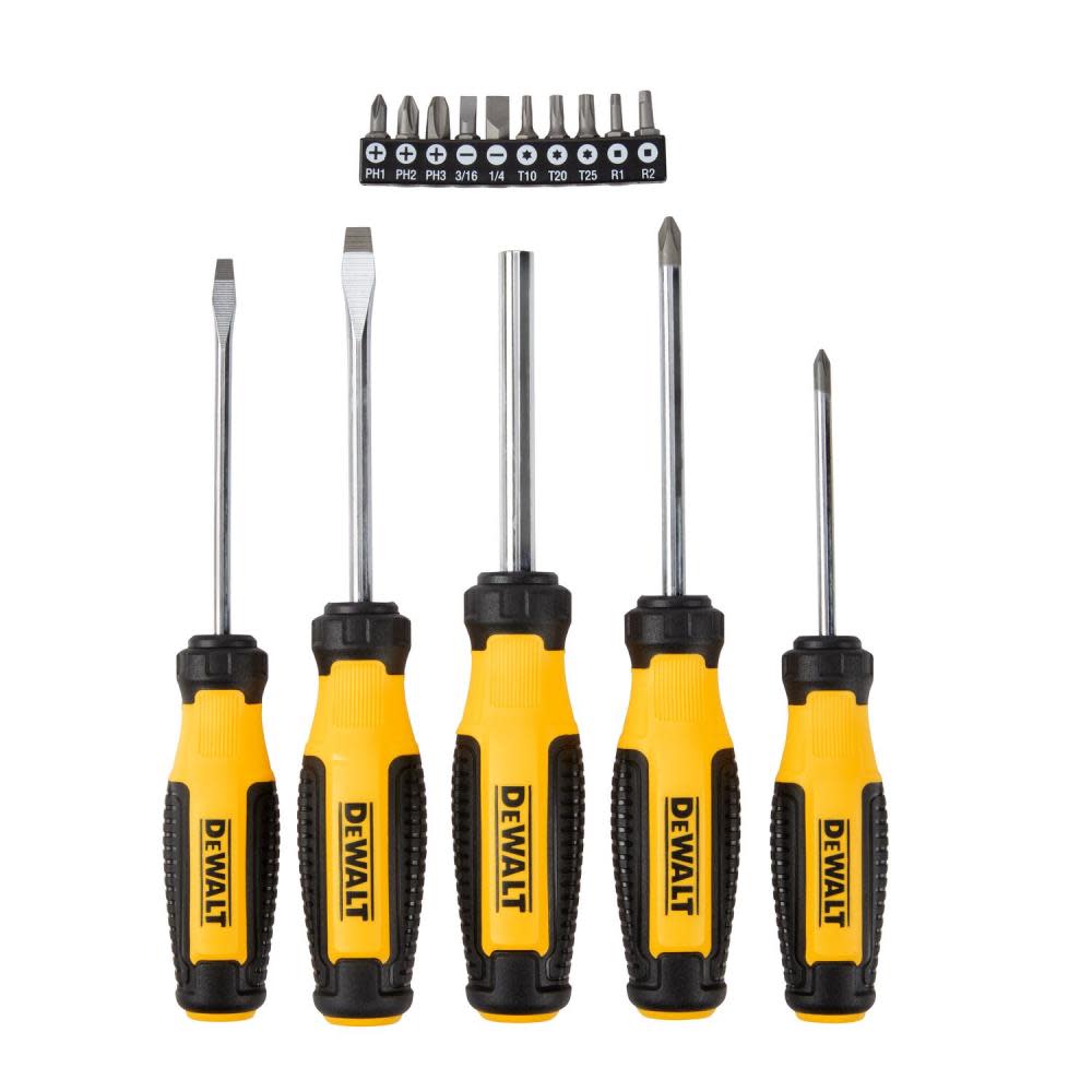 DEWALT Screwdriver Set 15pc - Flockneti