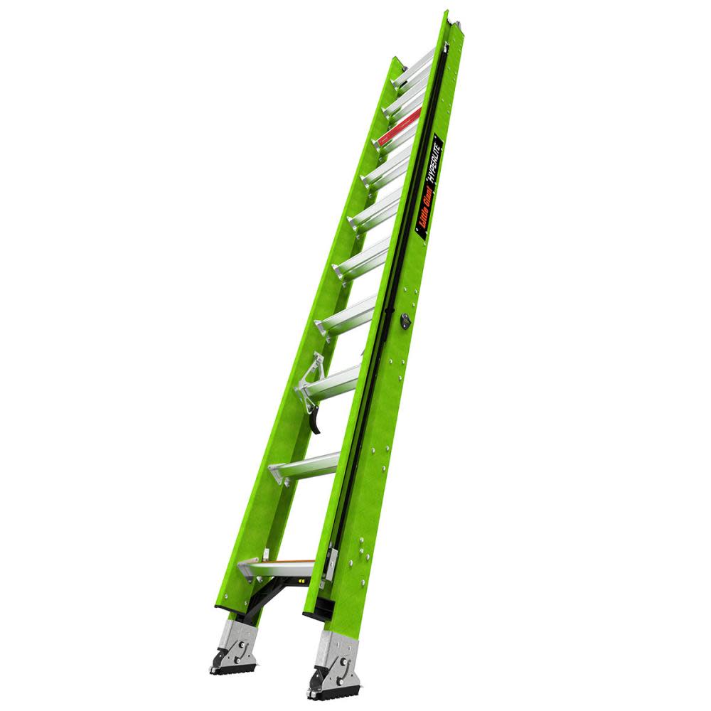 Little Giant Safety HyperLite 20 ft Type IAA Fiberglass Extension Ladder - Flockneti