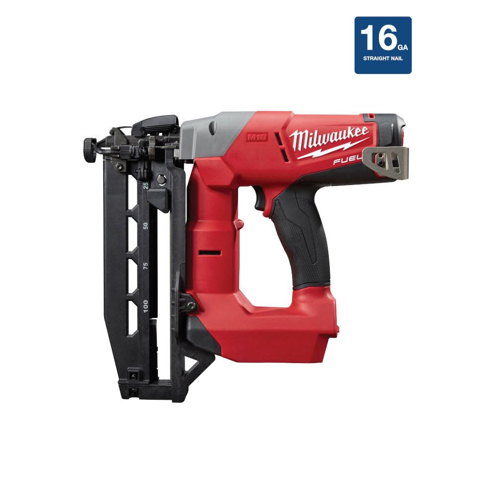 Milwaukee M18 FUEL 16 Gauge Straight Finish Nailer Reconditioned - Flockneti