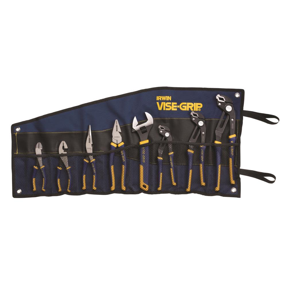 Irwin 8 piece Groovelock Pro-Pliers - Flockneti