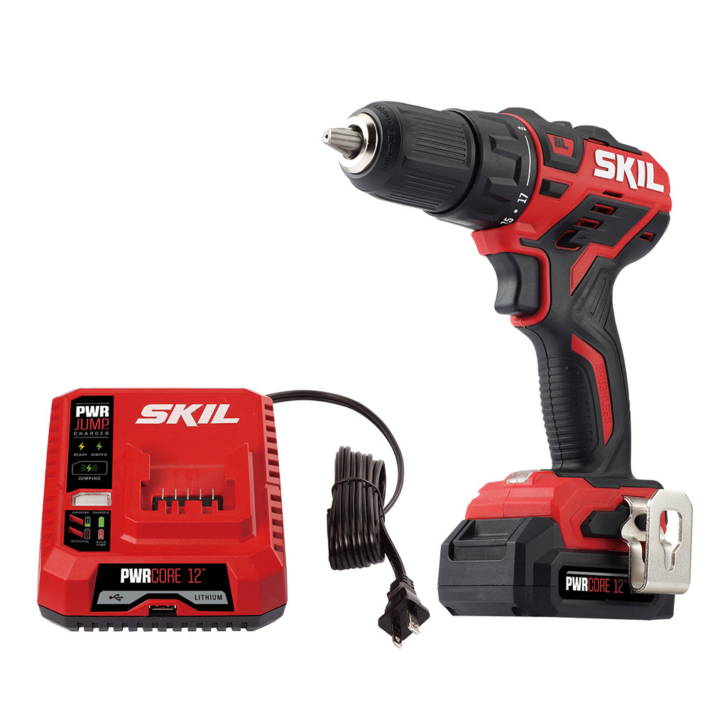 SKIL PWRCORE 12 12V 1/2” Drill Driver KIT - Flockneti