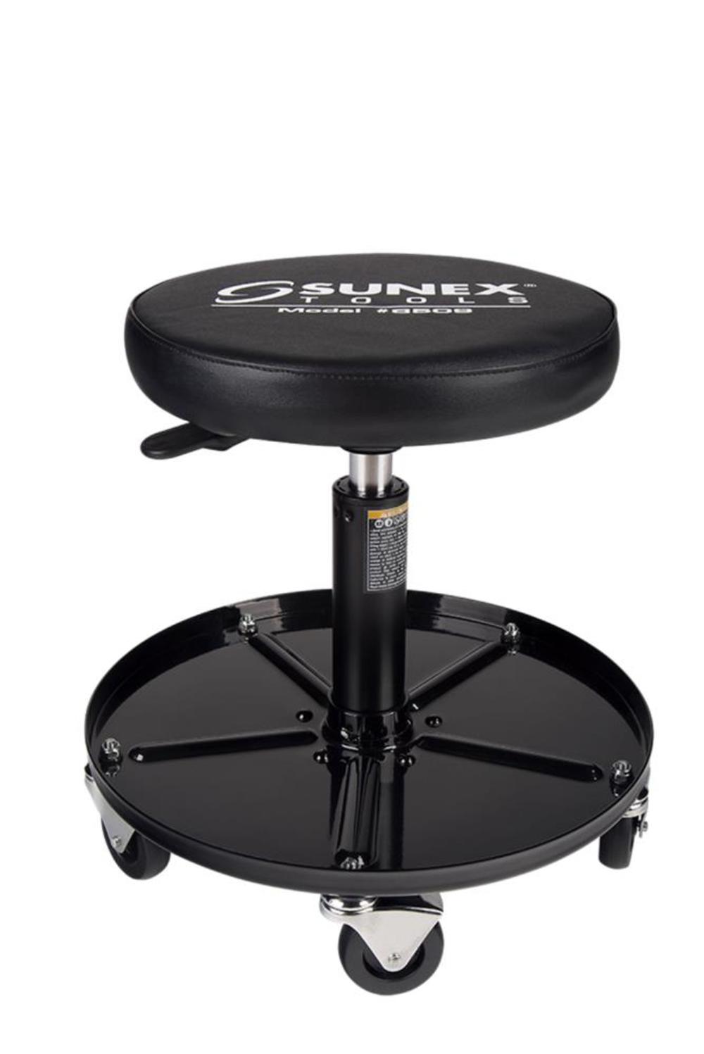 Sunex Professional Pneumatic Shop Seat - Flockneti