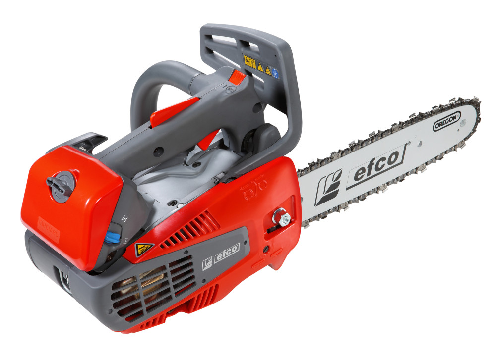 Efco Top Handle Professional Chain Saw 12″ (3/8″ LP x .050″ ga.) 1.3 HP/25.4cc - Flockneti