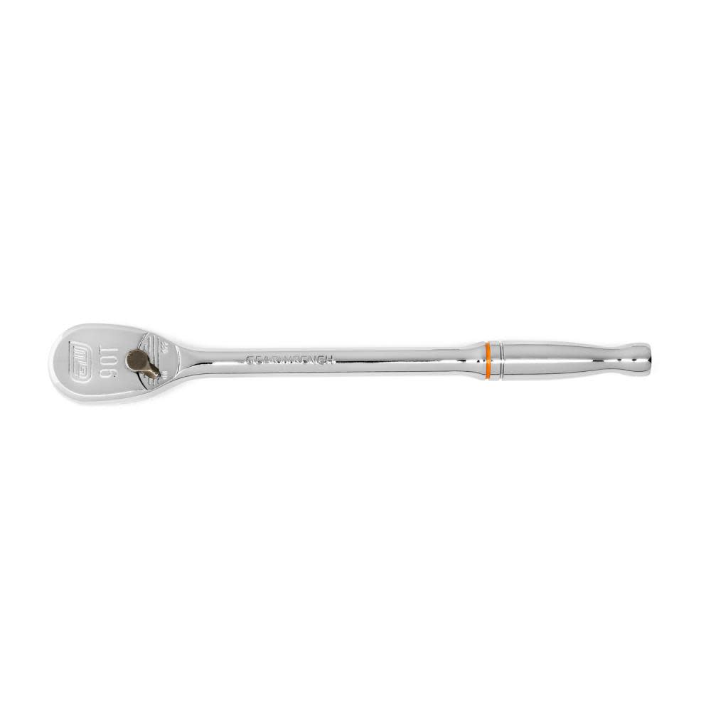 GEARWRENCH 2 Pc 1/4″ & 3/8″ Drive 90 Tooth Long Handle Teardrop Ratchet Set - Flockneti