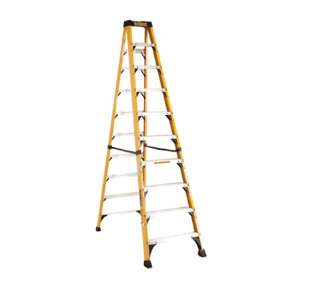 DEWALT Stepladder Type IAA 375lb Rated FG 10′ - Flockneti