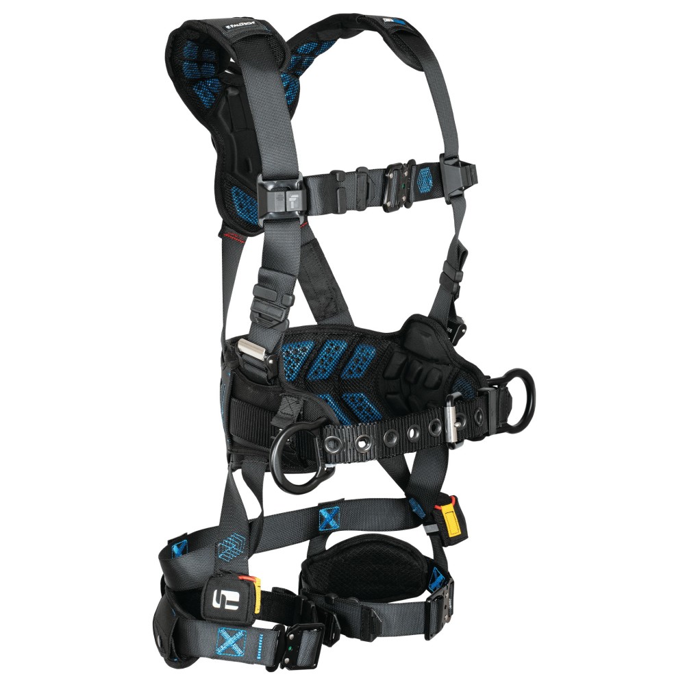 Falltech 3D Belted Full Body Harness with QC Chest Buckle Medium - Flockneti