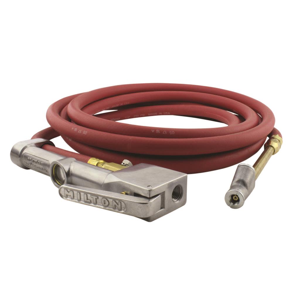 Milton 98-A1-501 Dual Head Air Chuck Inflator Gauge - Flockneti