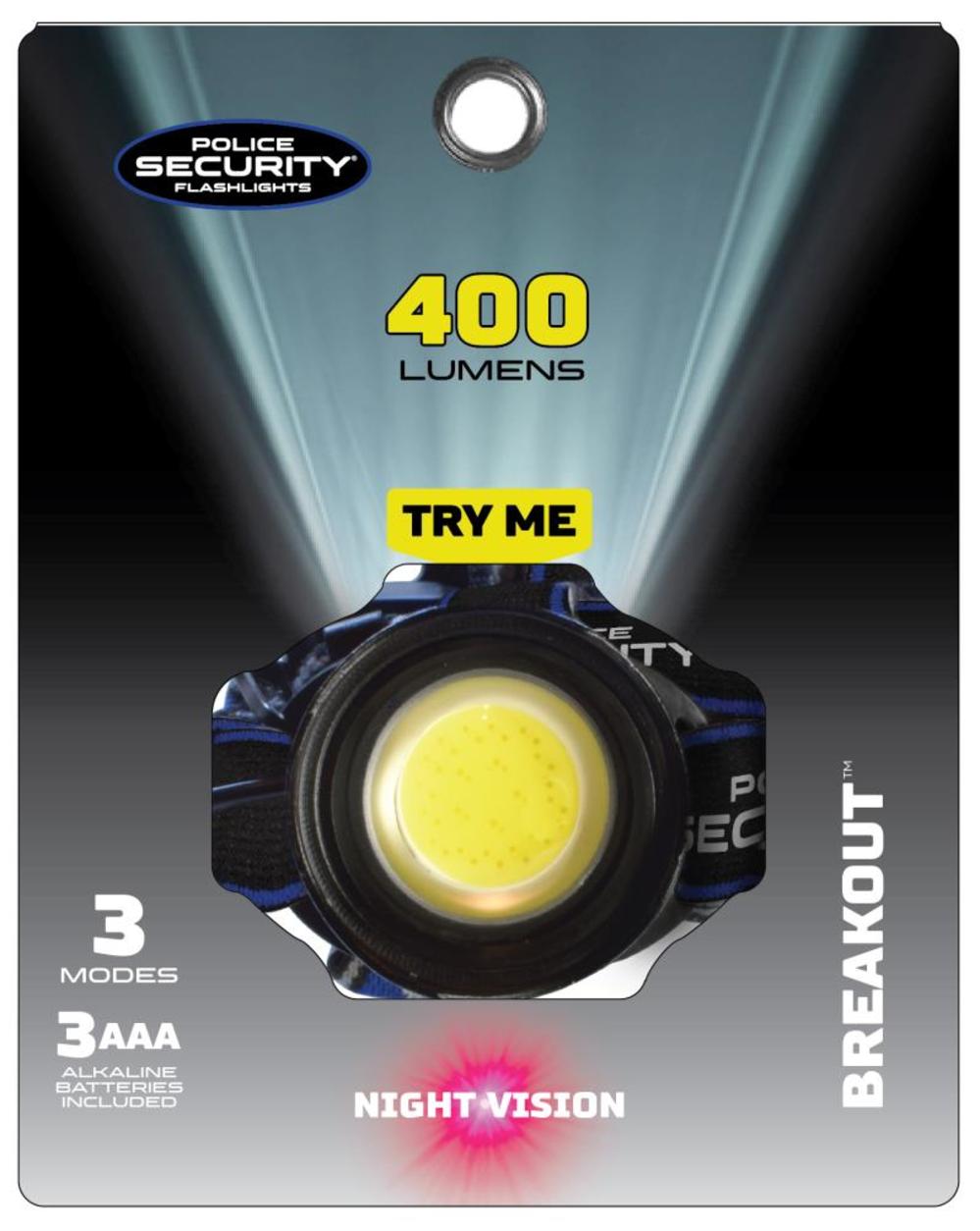 Police Security Breakout Headlamp - Flockneti