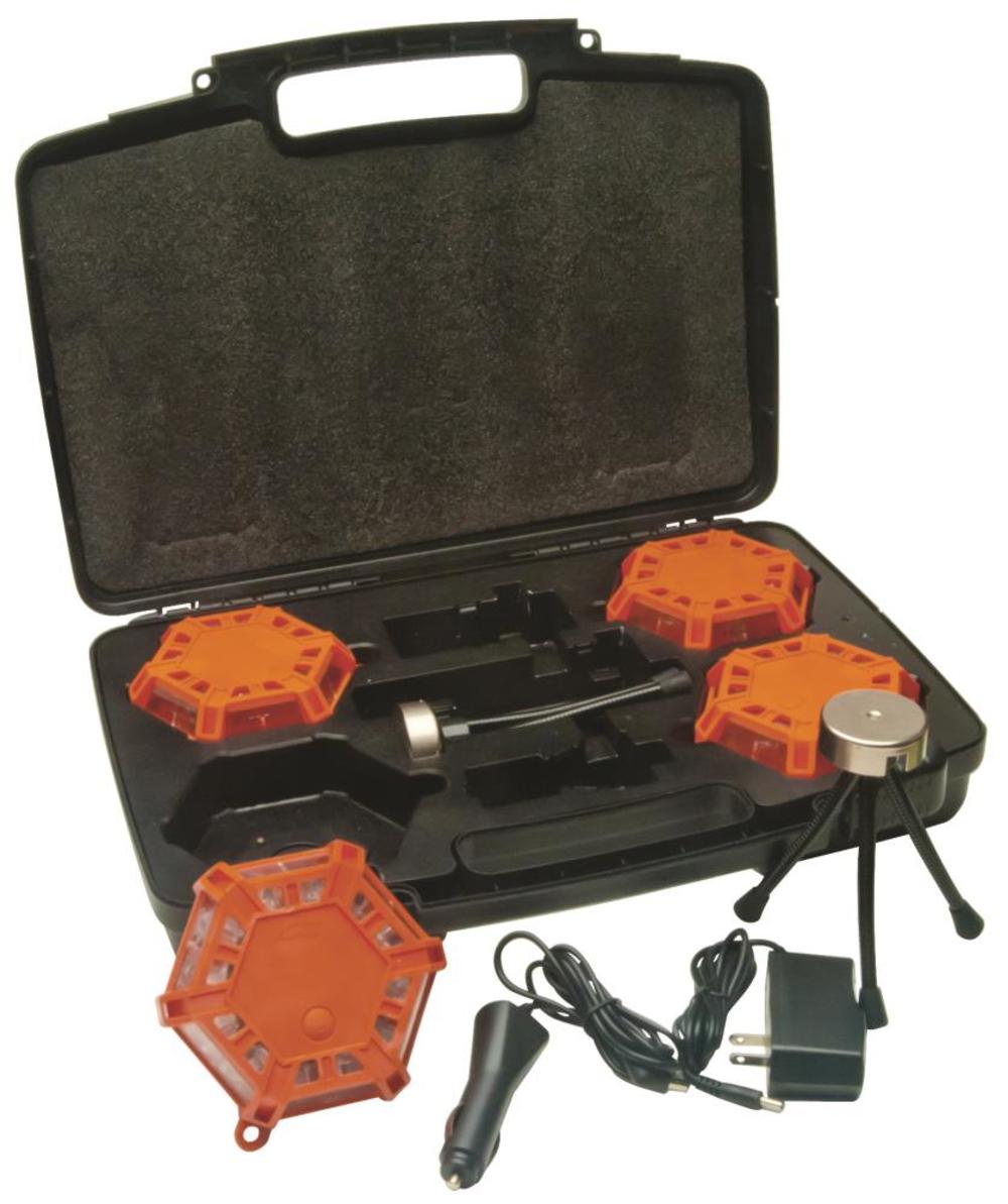 Aervoe Super LED Road Flare Kit - Flockneti