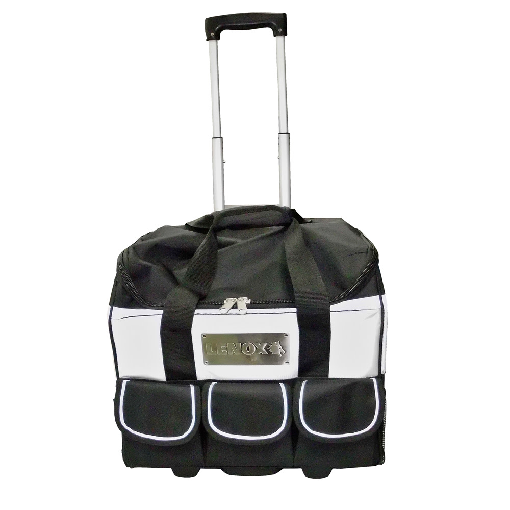 Lenox 32 Pocket Rollerbag with Telescoping Handle - Flockneti